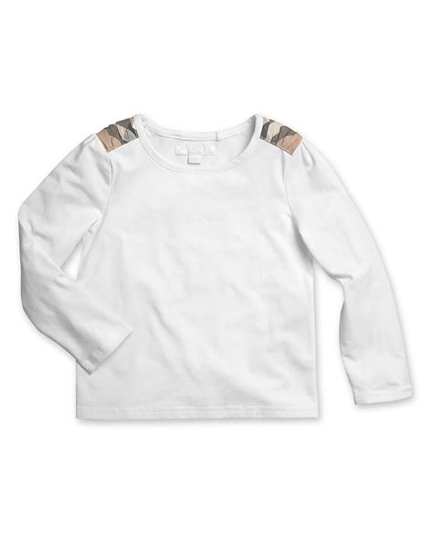 burberry long sleeve shoulder patch|Burberry clothing website.